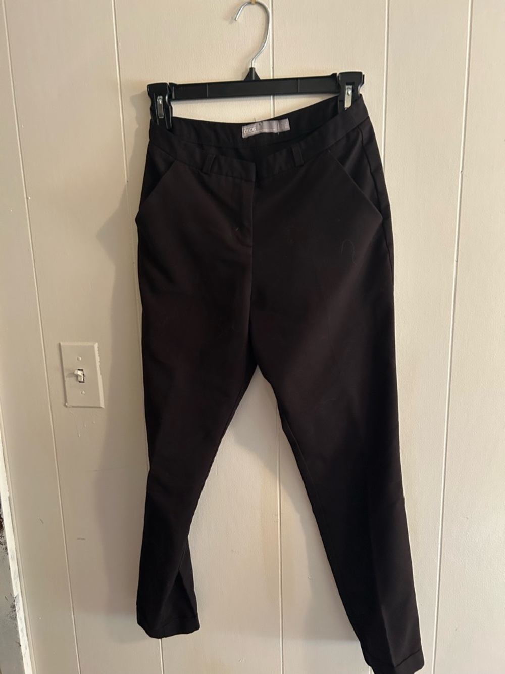 ASOS Black Straight Leg Pants